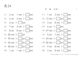 長さ Cm Mm 小学生無料算数学習プリント 無料プリントのぷりんと３６５